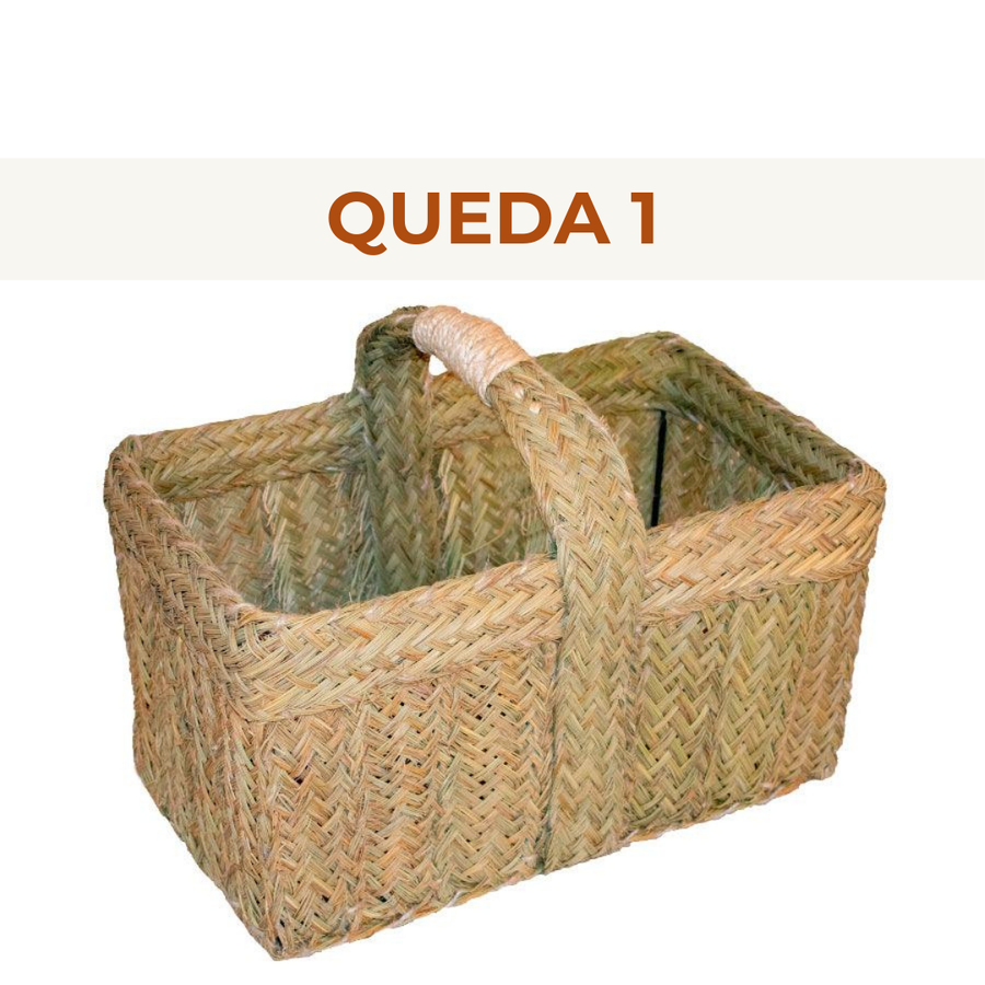 Leñero de esparto Magnus - Vimetea