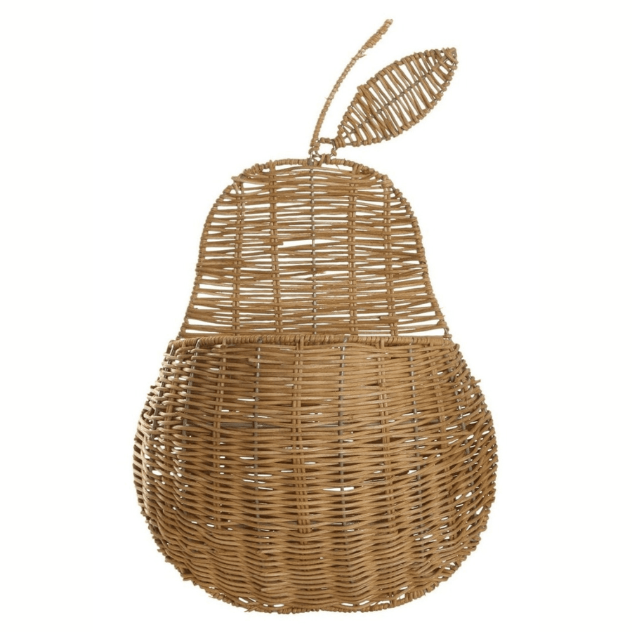 Cesta de ratán Pirum natural